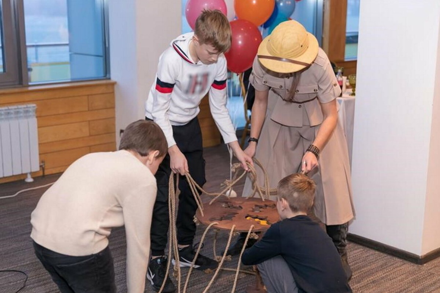 Квест в реальности Дино-вечеринка от компании Феерита Квест в реальности Дино-вечеринка от компании Феерита